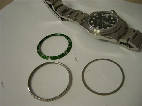 replace bezel rolex oyster date|Rolex aftermarket bezel.